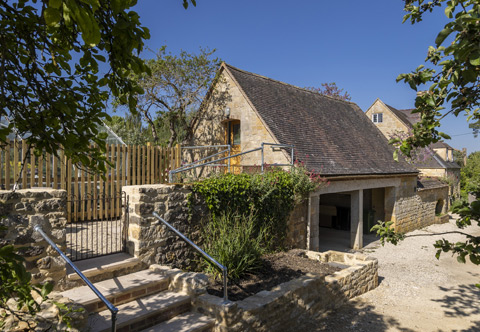 The Old Potting Shed outside