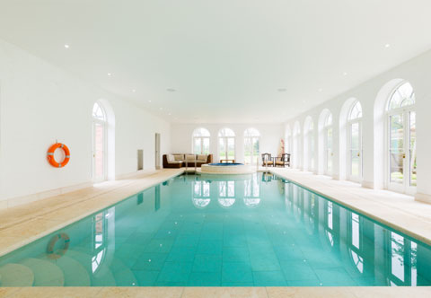 Well Furlong Cottage pool