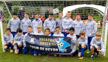 Broadway United Under 10s Tour Devon
